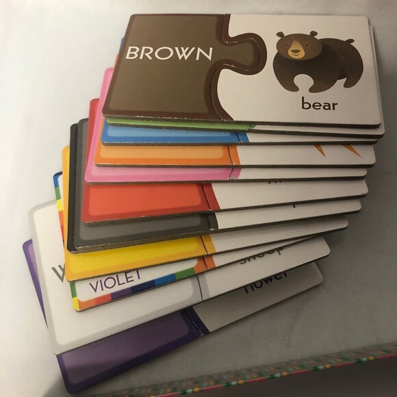 Eeboo Colors Simple Puzzle Pairs - Picture 3 of 6